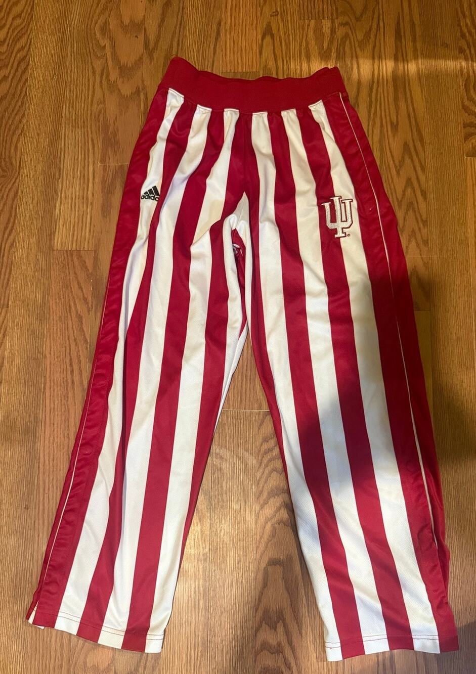 Adidas Indiana University Stripe Break Away Pants Size M